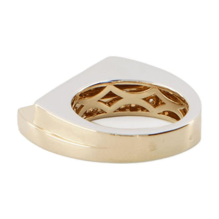 Handcuff Purple Ohrringe - Rainbow K - 9K Gold - Gelb