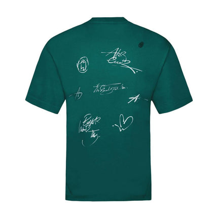 T-Shirt - Ader Error - Baumwolle - Grün