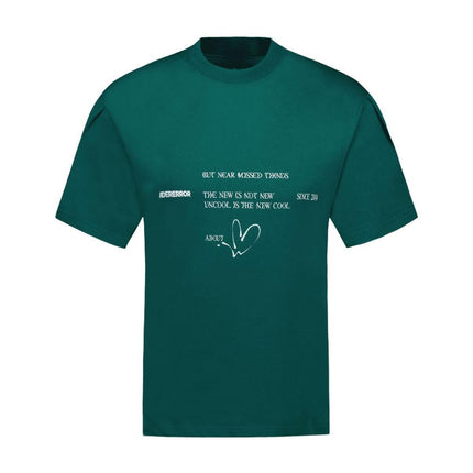 T-Shirt - Ader Error - Baumwolle - Grün