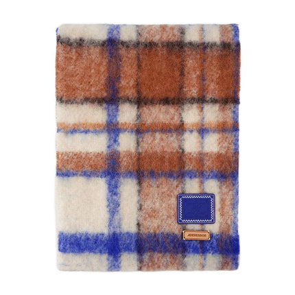 Check-Schal - Ader Error - Wolle - Elfenbein