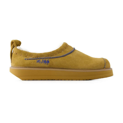 Slip On Pantoletten - Ader Error - Leder - Camel