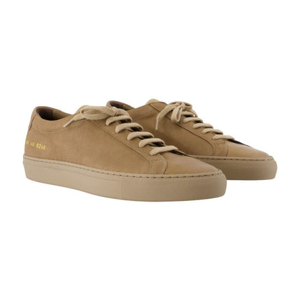 Achilles Premium Sneakers - COMMON PROJECTS - Leder - Beige