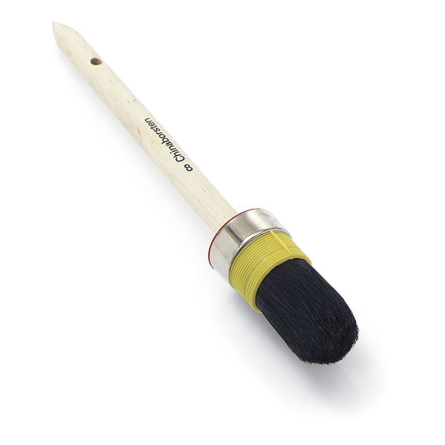 Nölle Profi Brush Handwerker-Ringpinsel reine schwarze Chinaborste Kst.-Vorband doppelt