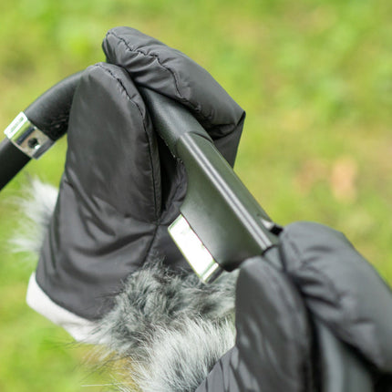 Handschuhe mit Fell für Kinderwagen – Handwärmer