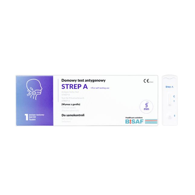 Strep A - Bisaf Selftest | Packung (1 Stück)