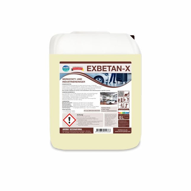 Arcora Exbetan-X Werkstatt- Und Industriereiniger | Kanister (10 l)