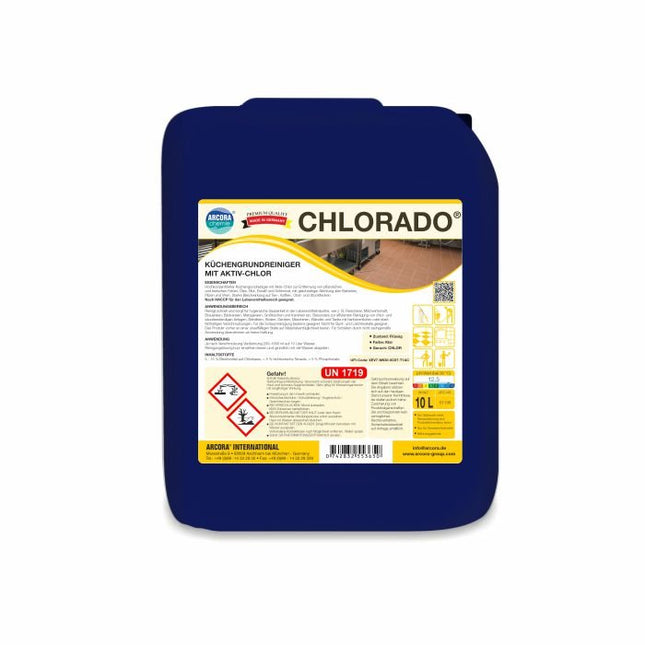 Arcora Chlorado Küchengrundreiniger Mit Aktiv-Chlor | Kanister (10 l)