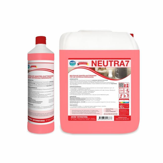 Arcora NEUTRA 7 NEUTRALER SANITÄR-DUFTREINIGER FÜR DIE UNTERHALTSREINIGUNG