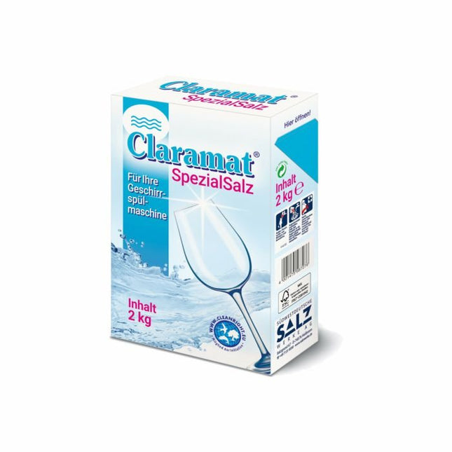 Arcora Claramat Try Spezialsalz Für Alle Geschirrspülmaschinen | Packung (2 kg)