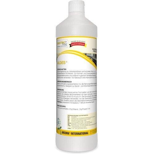 Arcora Aldes Alkoholische Schnelldesinfektion Für Den Lebensmittelbereich | Flasche (1 l)