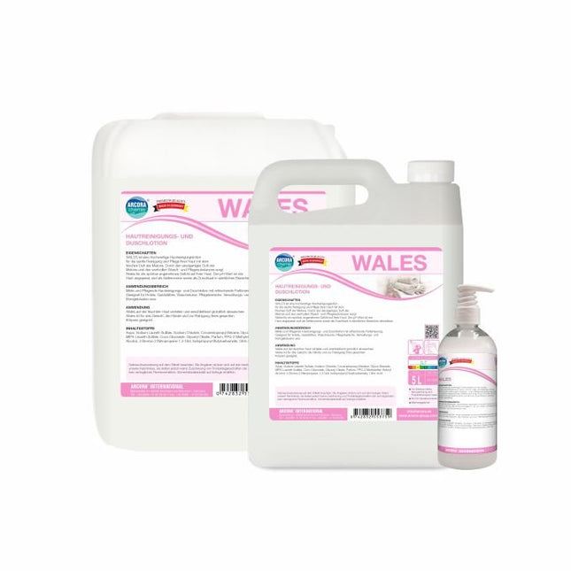 Arcora WALES HAUTREINIGUNGS- UND DUSCHLOTION