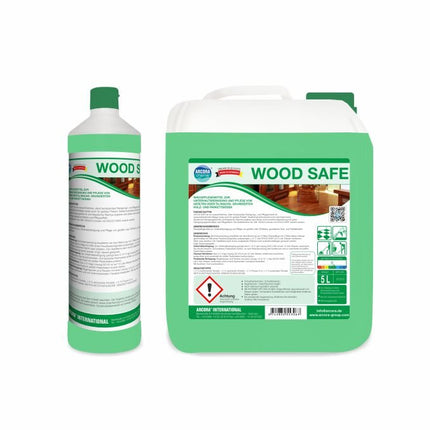 Arcora WOOD SAFE WISCHPFLEGE ZUR UNTERHALTSREINIGUNG UND PFLEGE VON GEÖLTEN ODER ÖL/WACHS- GRUNDIERTEN HOLZ- UND PARKETTBÖDEN