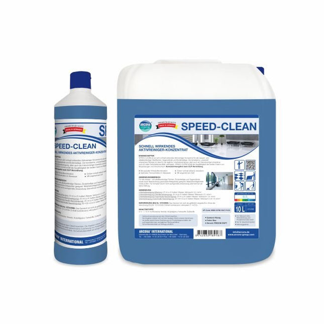 Arcora SPEED-CLEAN SCHNELL WIRKENDES AKTIVREINIGER-KONZENTRAT