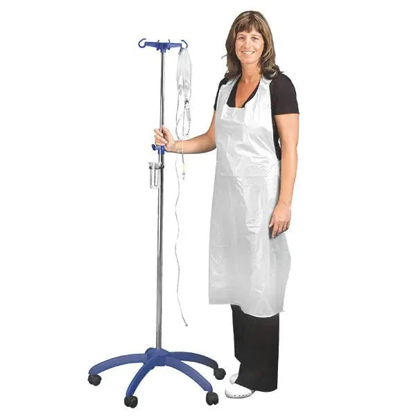 Clinhand Damen-Einmalschürzen, 120cm Pack: 50 Stück | Packung (50 Stück)