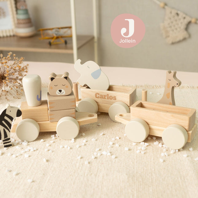 Holzeisenbahn von Jollein - personalisiert mit Name