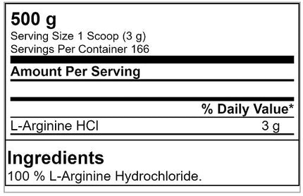 GN Arginine HCL Nano Pure 500g