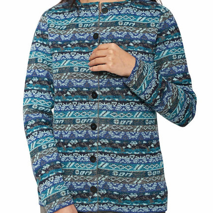 Apu Kuntur - Alpaka Strickjacke TAMIA – Jacquard-Cardigan aus 100% Baby Alpaka