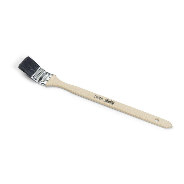 Nölle Profi Brush Maler-Heizkörperpinsel hochwertige schwarze Borstenmischung Zwinge vernickelt