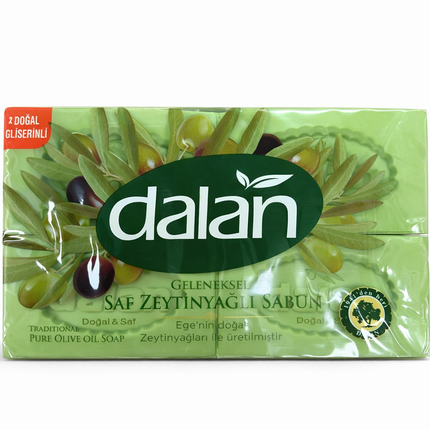 Dalan Olivenöl-Seife 4er Set 500g – Türkische Naturseife mit Vitamin E