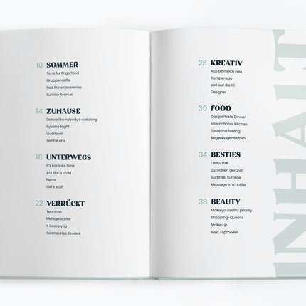 Challengebuch für beste Freundinnen