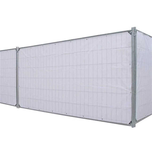 Bauzaun-Plane PROFI - 140 g/m² -  - Weiß