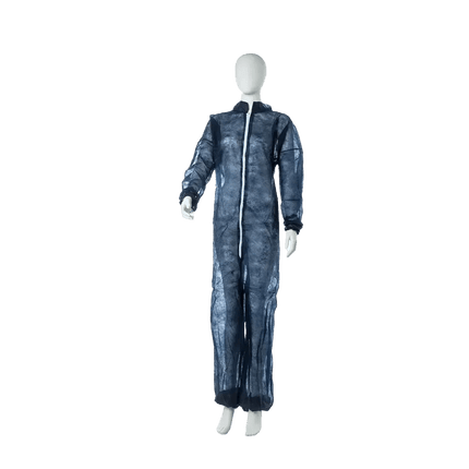 MED-COMFORT PP-Overall mit Stehkragen, blau