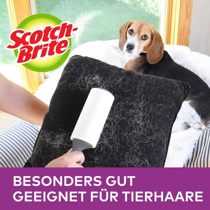Scotch-Brite™ Pet Extra Sticky* Roller für Tierhaare, 48 Blatt, 1/Packung | Packung (1 Stück)