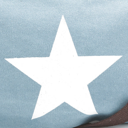 Große Clucht Umhänge Tasche mit Stern Blau