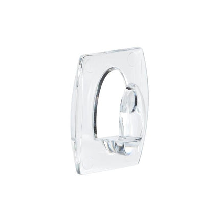Command™ Mini-Haken, transparent, mit transparenten Strips, 17006CLRFGN | Packung (1 Stück)