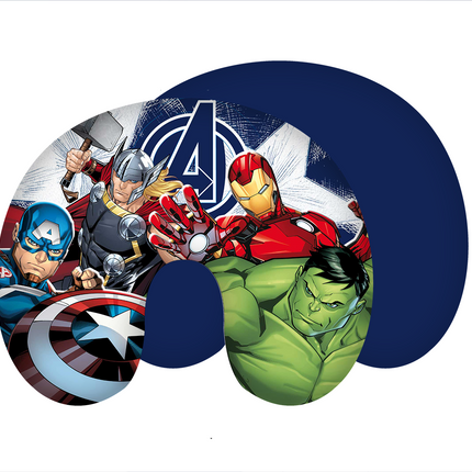 Avengers Heroes Nackenkissen Reisekissen Nackenhörnchen 28cm x 33cm