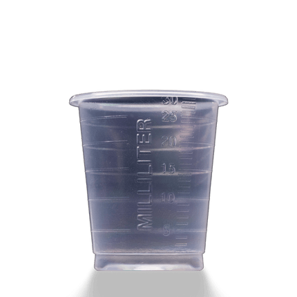 MED COMFORT ECO Einmal Medizinbecher 30 ml graduiert