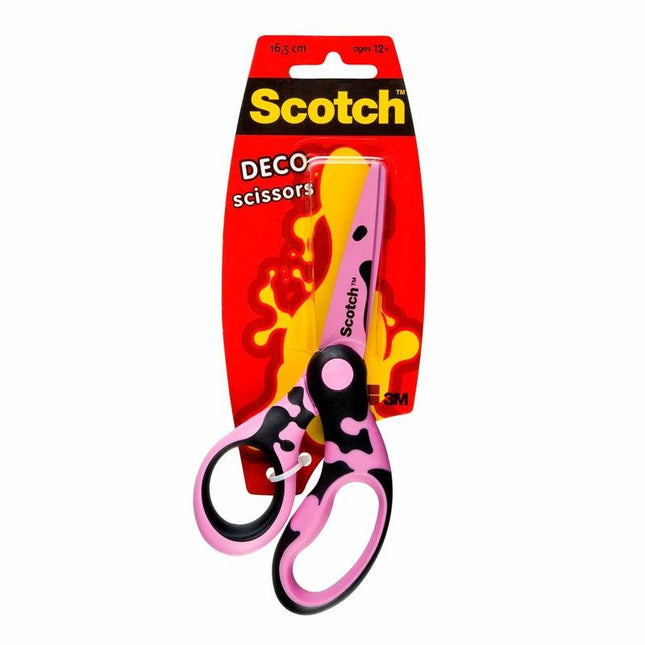 Scotch™ DECO Schere, verschiedene Farben, (grün, blau oder pink), 1 pro Packung, 16,5 cm | Packung (1 Stück)