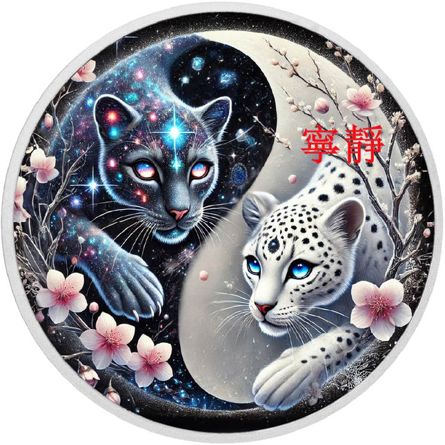 2026 Australia 1oz 9999 Silver Whispers of Cosmos Tale of Two Souls Colourized