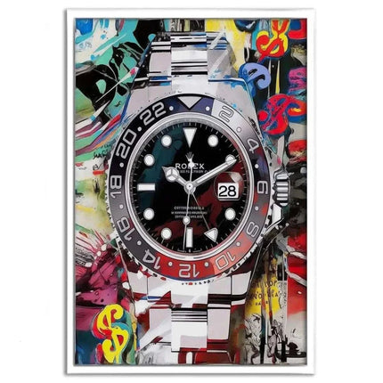 10 past Rolex - Leinwandbild Pop Art (Canvas) kaufen bei Linkreich – Jetzt entdecken!