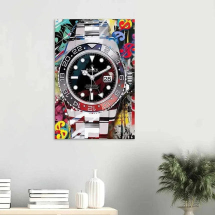 10 past Rolex - Leinwandbild Pop Art (Canvas) kaufen bei Linkreich – Jetzt entdecken!