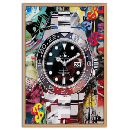 10 past Rolex - Leinwandbild Pop Art (Canvas) kaufen bei Linkreich – Jetzt entdecken!
