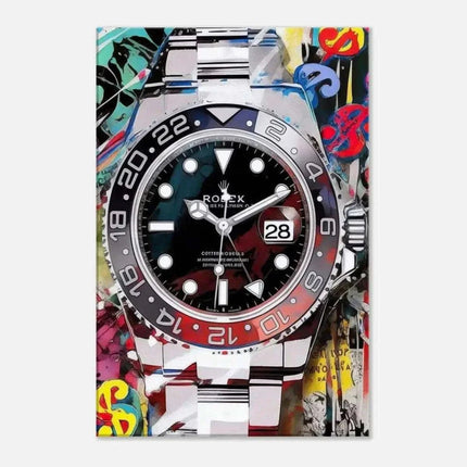 10 past Rolex - Leinwandbild Pop Art (Canvas) kaufen bei Linkreich – Jetzt entdecken!