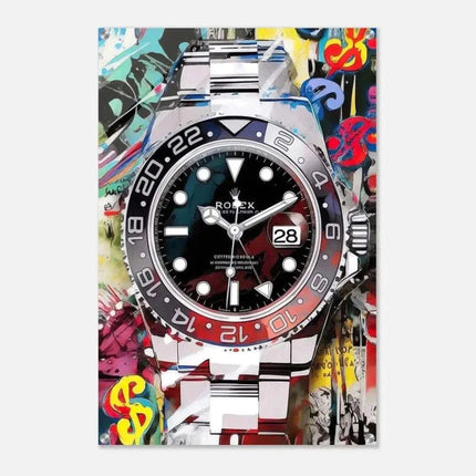 10 past Rolex - Leinwandbild Pop Art (Canvas) kaufen bei Linkreich – Jetzt entdecken!