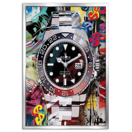 10 past Rolex - Leinwandbild Pop Art (Canvas) kaufen bei Linkreich – Jetzt entdecken!