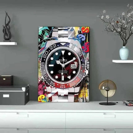 10 past Rolex - Leinwandbild Pop Art (Canvas) kaufen bei Linkreich – Jetzt entdecken!