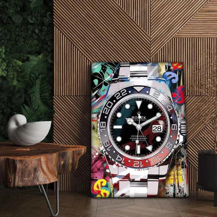10 past Rolex - Leinwandbild Pop Art (Canvas) kaufen bei Linkreich – Jetzt entdecken!