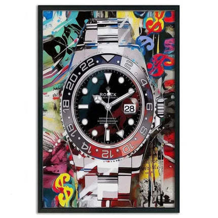 10 past Rolex - Leinwandbild Pop Art (Canvas) kaufen bei Linkreich – Jetzt entdecken!