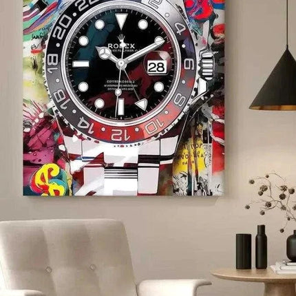 10 past Rolex - Leinwandbild Pop Art (Canvas) kaufen bei Linkreich – Jetzt entdecken!