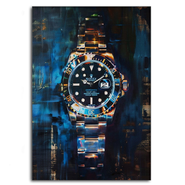 10 past Rolex V2 - Leinwandbild Pop Art (Canvas) kaufen bei Linkreich – Jetzt entdecken!