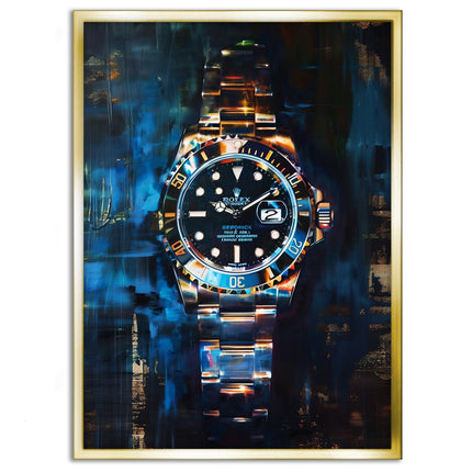 10 past Rolex V2 - Leinwandbild Pop Art (Canvas) kaufen bei Linkreich – Jetzt entdecken!