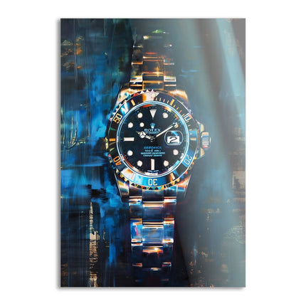 10 past Rolex V2 - Leinwandbild Pop Art (Canvas) kaufen bei Linkreich – Jetzt entdecken!