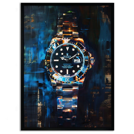 10 past Rolex V2 - Leinwandbild Pop Art (Canvas) kaufen bei Linkreich – Jetzt entdecken!
