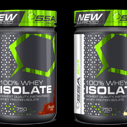 SEO. 100% Whey Isolate - SSA Suplements - Schoko/Vanille - Schokolade Linkreich