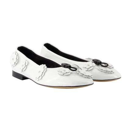 Brielle Ballerinas - CECILIE BAHNSEN - Leder - Weiß