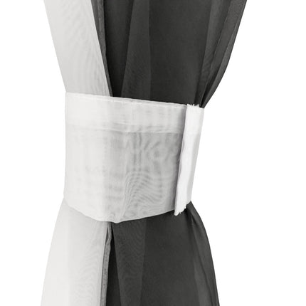 2er Pack Gardinen Vertikal Farbverlauf Druck Transparent »Modena« mit Ösen und Raffhalter, Vorhang, Dekoschal 10000183